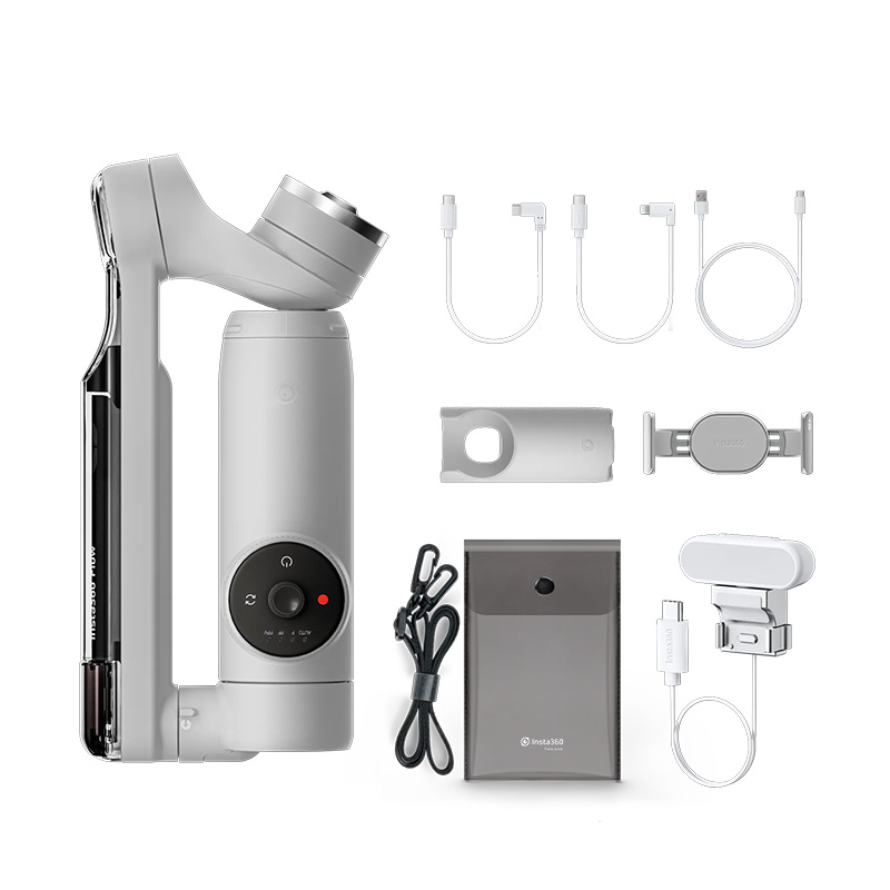 値下げ！】【美品】Insta360 Flow（ストーングレー）