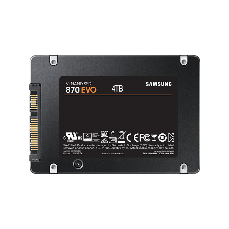 【タイムセール】サムスン内蔵型SSD 4TB (SATA 2.5) Samsung 870 EVO 4TB SATA 2.5